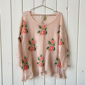 Wildfox Prarie Rose Lennon sweater